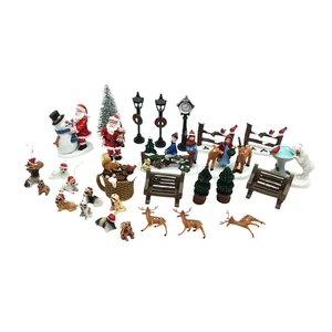 Lote de 30 mini figuras de Navidad - Imagen 1 de 6