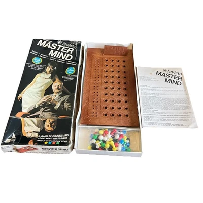 Original Mastermind Code Breaker Board Game 1972 Vintage All pieces Instructions - Image 1 of 4