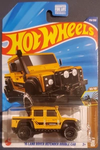 Hot Wheels '15 Land Rover Defender Double Cab Dirt 10/10 - Picture 1 of 5