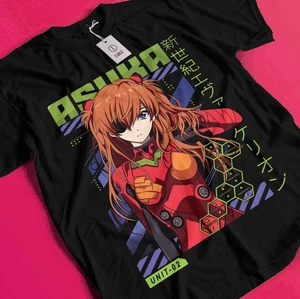 Camiseta Asuka Neon Genenesis Evangelion Japonesa Waifu Niña Anime Camisa Todas las Tallas - Imagen 1 de 5