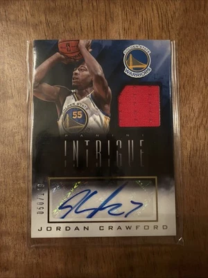 2013-14 Panini Intrigue Basketball Auto Relic Jordan Crawford #38 50/149! - Image 1 of 2