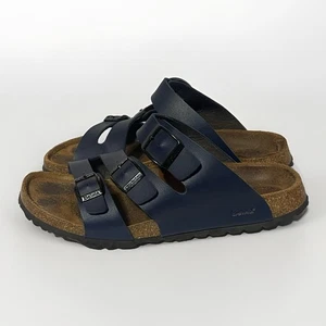 Sandali Betula Birkenstock stile Florida da donna taglia 39/40 US 8,5-9 blu navy - Foto 1 di 9