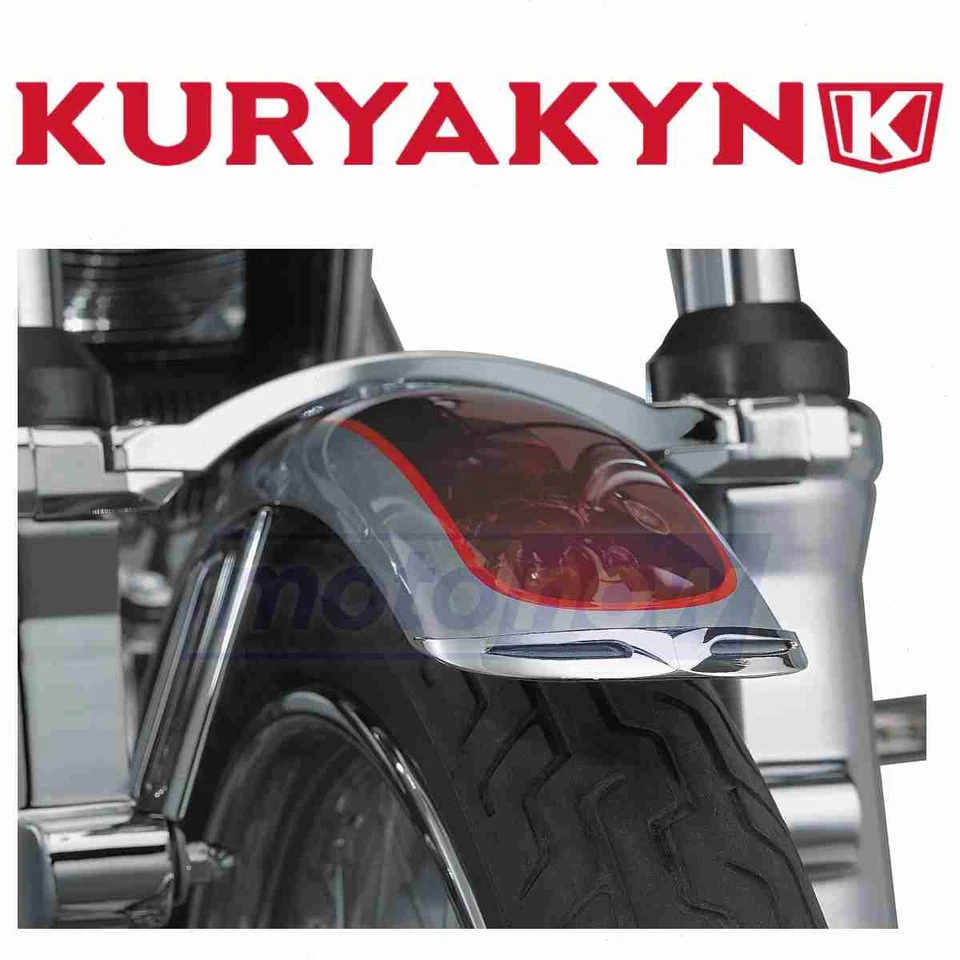 Kuryakyn Front Fender Tip for 2004-2005 Harley Davidson FXDXI Dyna Super fl - Image 1 of 4