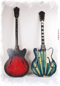  Bajo eléctrico semiacústica Orfeus Orfei Orfey - 4 cuerdas  - Imagen 1 de 11