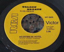 ELVIS PRESLEY 45 " Heartbreak Hotel " GOLDEN GREATS Canada 1971'