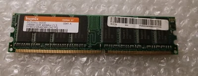 Hynix HYMD232646D8R-D43 PQ 256MB DDR PC3200U-30330 400MHZ CL3 Desktop Memory  - Image 1 of 2