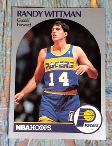 Randy Wittman NBA Hoops 1990 Indiana Pacers #141 - Bild 1 von 4