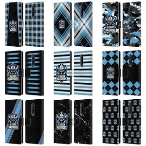 OFFICIAL GLASGOW WARRIORS LOGO 2 LEATHER BOOK CASE FOR ONEPLUS PHONES - Picture 1 of 15