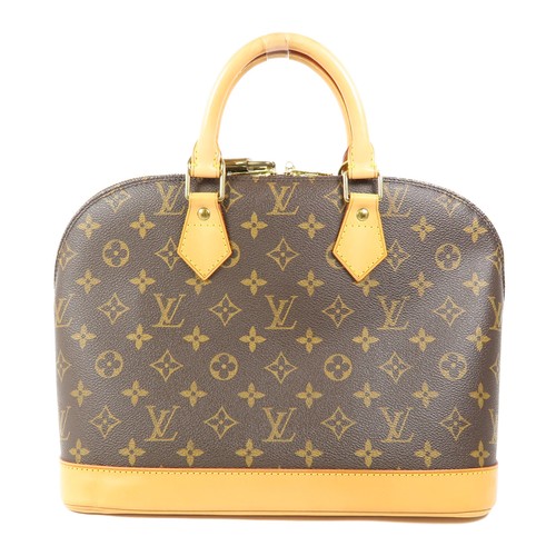 LOUIS VUITTON（LV） Borsa a mano Louis Vuitton LV GHW Alma M51130 Monogram Marrone