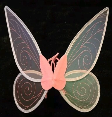 Butterfly/ Fairy Wings For Girls, Sparkling Sheer Wings, Pink  - Image 1 of 4