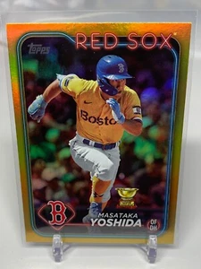 2024 Topps Series 1 Masataka Yoshida Boston Red Sox #228 Gold Foil - Bild 1 von 2