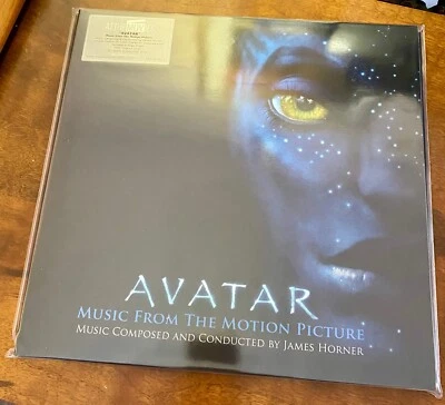 AVATAR ORIGINAL MOVIE SOUNDTRACK AUDIOPHILE BLUE & SILVER MARBLE 2 VINYLS 180 g - Image 1 of 4