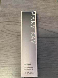 NEW Mary Kay CC Cream Very Deep Sunscreen 1 oz Broad Spectrum SPF 15 - Picture 1 of 5
