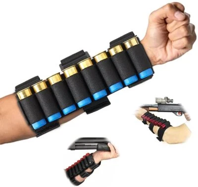 8 Round Shotgun Buttstock/ForeArm Shell Holder Ammo Tactical Holster for 12/20GA - Image 1 of 4