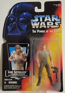 1995 Star Wars El Poder de la Fuerza Luke Skywalker en Dagobah Gear Como Nuevo - Imagen 1 de 2