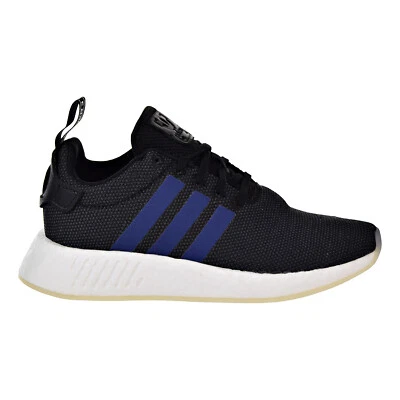 Adidas NMD_R2 Womens Shoes Core Black-Noble Indigo-Running White cq2008 - Image 1 of 4