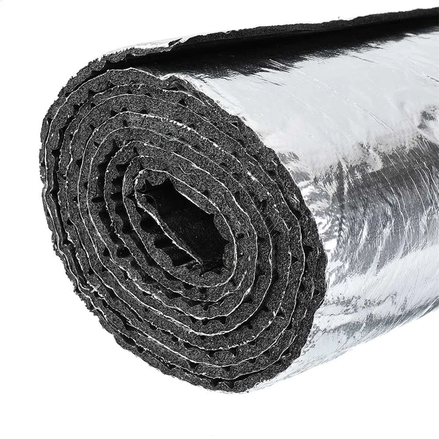 7mm Car Sound Deadener Car Hood Engine Firewall Heat Shield Noise Insulation Mat - Image 1 of 4