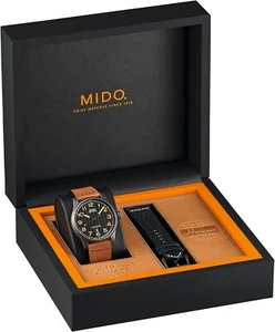Mido Multifort Escape Special Edition Horween M032.607.36.050.99 Stunning Value! - Picture 1 of 18