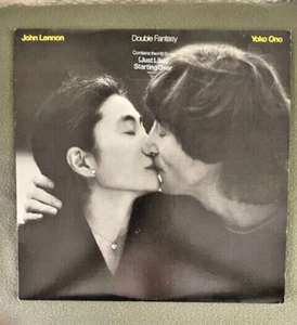 DOUBLE FANTASY LP  JOHN LENNON  YOKO ONO (1980 Geffen) Just Like Starting Over - Picture 1 of 2