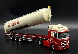 Scania R highline CR20H tipper bulk trailer "Nillezen Transport"WSI truck models - Picture 1 of 13