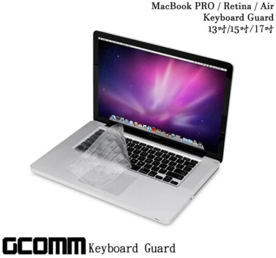GCOMM Keyboard Cover for MacBook  Pro/Retina/Air 13"15"  - Image 1 of 4