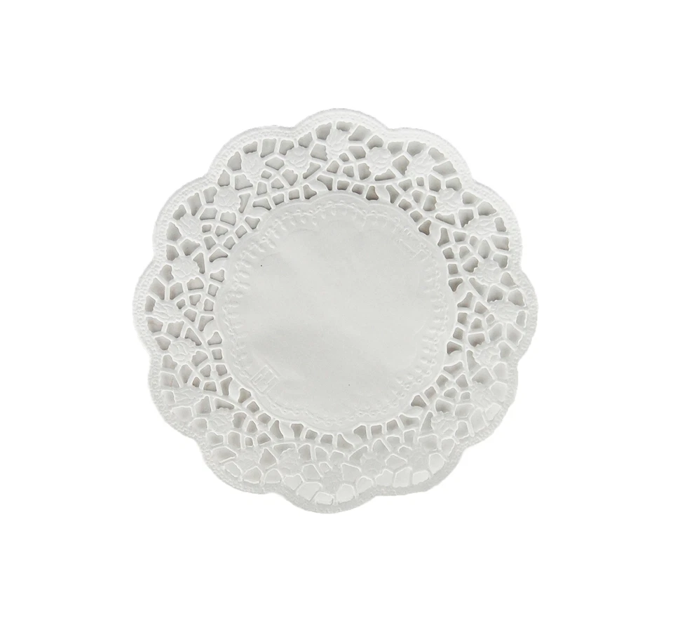 TOP 100 Stück Tortenspitzen Papier Ø28 cm, weiß - Bild 1 von 1