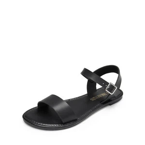 Women One Band Comfortable Casual Flat Sandals Summer Vacation Walking Sandals - Picture 1 of 34