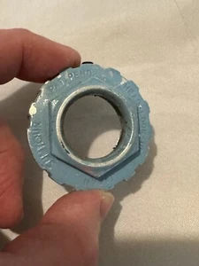 SUNTOUR BABY BLUE HEAD LOCK HEADSET NUT OLD SCHOOL BMX GT HUTCH SE RACING TOP - Picture 1 of 7