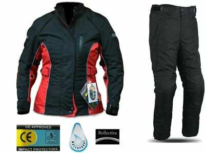 Tuta Complète WinNet Moto Veste Pantalon Féminin Imperméable - Photo 1/4