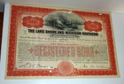 The Lake Shore & Michigan Southern Ry Gold Bond Railroad 1906