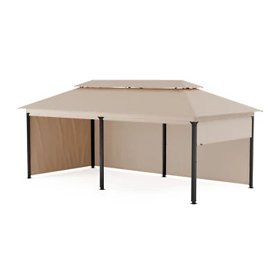 Pabellón de jardín 3x6 m carpa de fiesta carpa de fiesta UV30 + resistente a la intemperie con recubrimiento en polvo  - Imagen 1 de 4