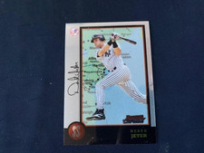 1998 Bowman Chrome INTERNATIONAL Derek Jeter #24 Yankees HOFer RARE PARALLEL