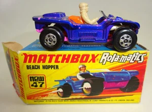 Matchbox Superfast n.o 47B Beach Hopper azul metálico con parabrisas de plástico excelente - Imagen 1 de 6
