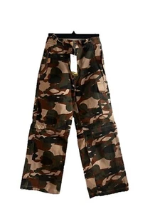 Bass Creek Outfitters Boys Camo Cargo Convertible  Pants Adjustable Waist Size 7 - Picture 1 of 6
