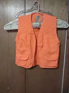 MASTER SPORTSMAN men's insulated bright orange hunting vest, sz. large - Picture 1 of 10