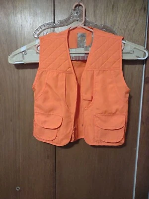 MASTER SPORTSMAN men's insulated bright orange hunting vest, sz. large - Image 1 of 4
