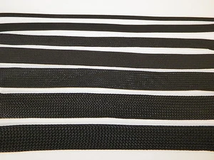 NYMAX PREMIUM NEGRO TRENZADO EXPANDIBLE MANGA FLEXIBLE TELAR FLEXIBLE - Imagen 1 de 6
