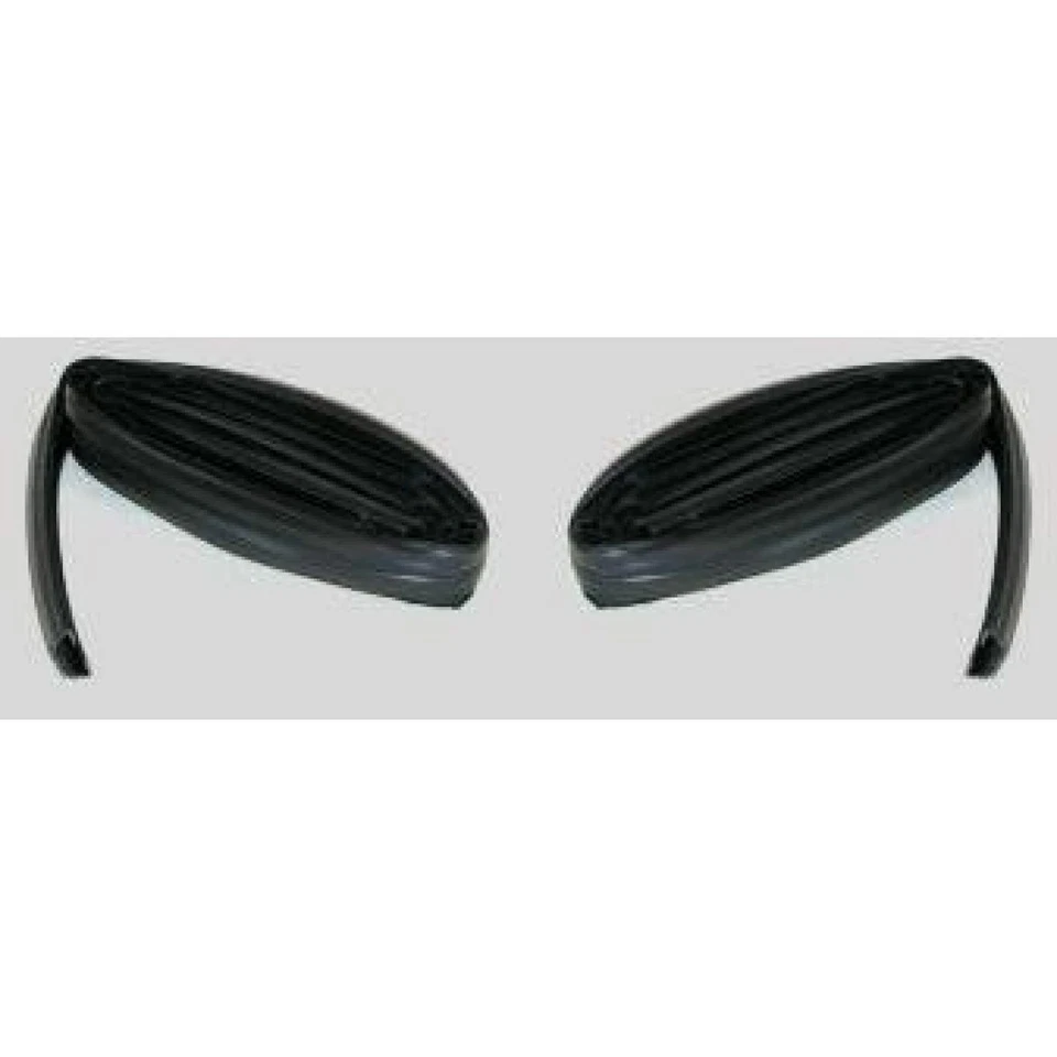 Par de sellos de canal de funcionamiento de vidrio para ventana superior delantera para camioneta Dodge D W 61-71 Foto 1 de 3