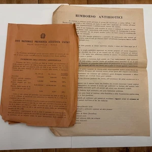 Pubblicità ENTE NAZIONALE PREVIDENZA ASSISTENZA STATALI ROMA anno ‘50 - Foto 1 di 5