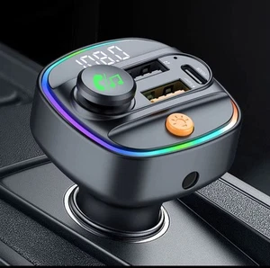 Wireless Bluetooth FM Transmitter MP3 Player USB Car Fast Charger Adapter V5.0 - Picture 1 of 6