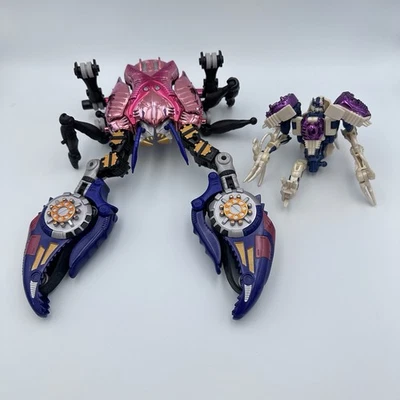 Transformers Beast Wars Transmetals Rampage 1997 Dinobot Incomplete Hasbro Lot - Image 1 of 4