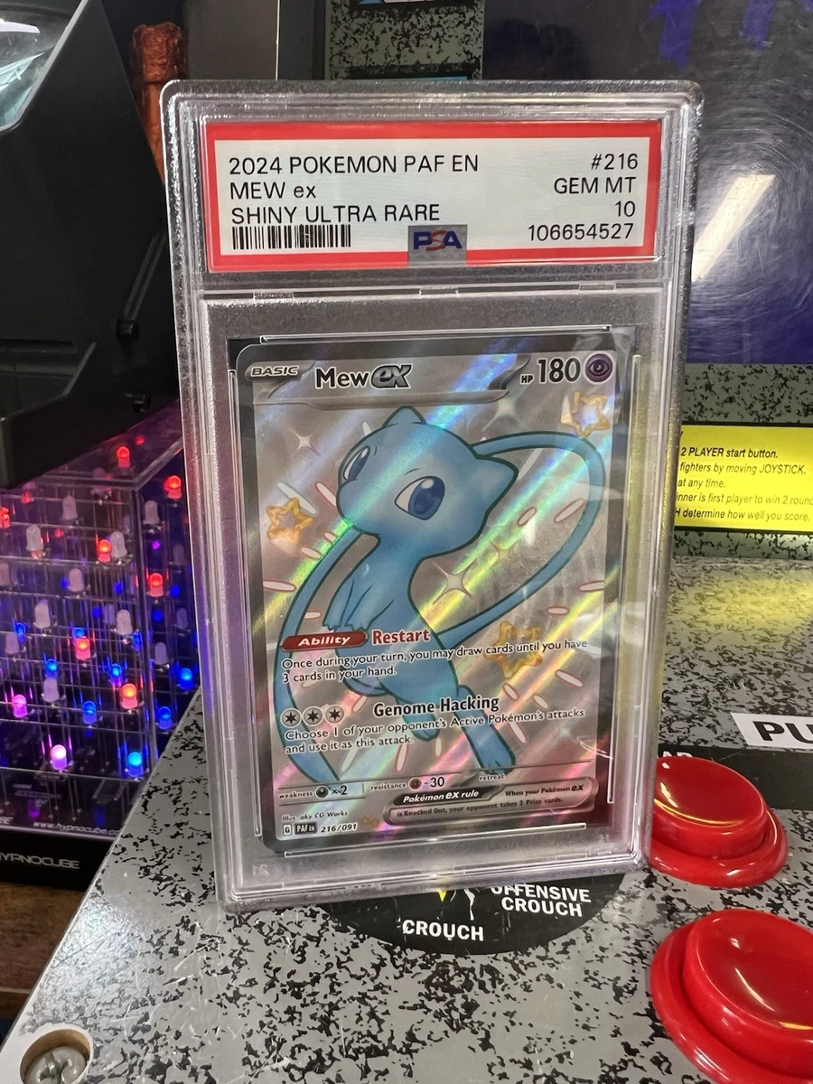 Mew Pokémon TCG Professional Sports Authenticator (PSA) Grade 10