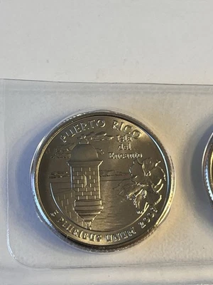 2009-D Quarter Set USA Territories 5 Coins Brilliant Uncirculated See All Photos - Image 1 of 4