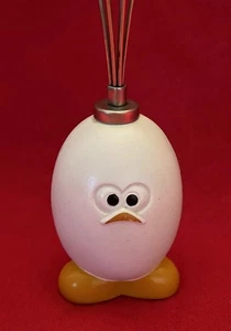 Joie Whiskie Egg and Batter Whisk Stainless Hatching Egg Design 7" Tall - Picture 1 of 6