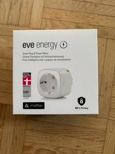 Eve Energy - Presa intelligente 10EBO8301 (4. Gen. 2023) - Materia + Filo NUOVO IMBALLO ORIGINALE - Foto 1 di 5