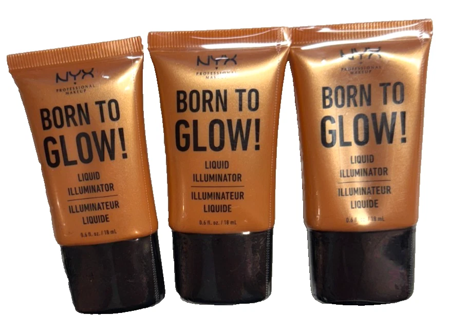 NYX Born to Glow Liquid Illuminator Li03 Pure Gold