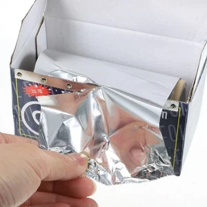 Silver Salon Aluminum Foil 8.4CMx4M Salon Foils New Hair Foils Roll - Picture 1 of 12