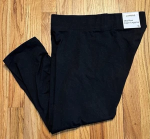 Sonoma Leggings Black Mid Rise Capri Legging Women's Small NWT - Picture 1 of 7