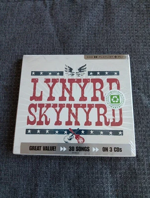 Playlist Plus [Slipcase] by Lynyrd Skynyrd (CD, Apr-2008, 3 Discs Geffen) Sealed Foto 1 de 2