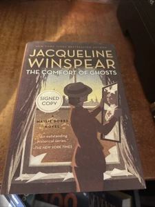 SIGNED The Comfort of Ghosts by Jacqueline Winspear - Hardcover - Maisie Dobbs - Imagen 1 de 3